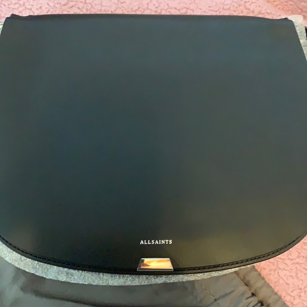 Crossbody leather AllSaints bag